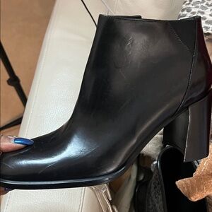 Via Spiga Black Ankle Boot